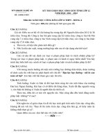 Bồi dưỡng HSG De GDCD A, B