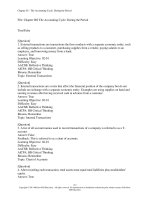 Financial accounting 3rd edition spiceland test bank 