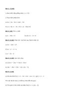 Đề kiểm tra toán 8 chương 1