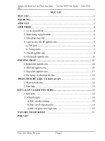 SKKN Nâng cao hứng thú và hiệu quả học tập Ngữ văn 10 trường THPT Gia Nghĩa thông qua tăng cường sử dụng phương pháp graph trong dạy học.