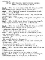 de va dap an kiem tra hki lich su 11 2010 29609