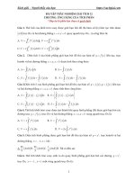 bai tap trac nghiem giai tich 12 ung dung cua tich phan