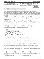 Bộ 24 đề thi thử THPT QG năm 2017 môn Vật Lý