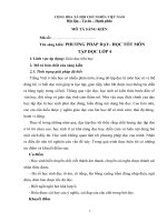 Sáng kiến phương pháp dạy  học tốt môn tập đọc lớp 4 