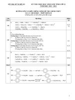 Bồi dưỡng HSG Dap an bang B