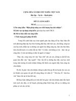 sáng kiến biện pháp nâng cao chất lượng lớp chủ nhiệm 