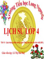 Bài 8. Cuộc kháng chiến chống quân Tống xâm lược lần thứ nhất (Năm 981)
