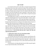 Cải cách hành chính nhà nước ở huyện cẩm thủy  tỉnh thanh hóa giai đoạn hiện nay