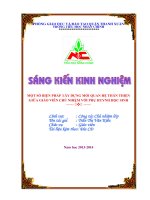 GVCN 2   xây dựng mối quan hệ thân thiện giữa GVCN và PHHS 