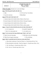 de thi hoc ky 1 mon tin hoc lop 9   de 15