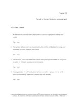 Fundamentals of human resource management 5th edition noe test bank 