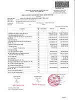 Bao cao ket qua hoat dong kinh doanh nam 2016