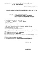 Bao cao ket qua giao dich co phieu CDNB Shen San Yi