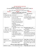 Phát triển Tình cảm, Thẩm mĩ (4 tuổi). Giáo án cả năm