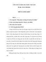 sáng kiến biện pháp xây dựng nề nếp lớp chủ nhiệm 