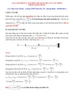 SKKN Sai lầm trong cách hiểu độ lệch pha của các điểm trong sóng dừng