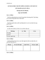 de thi olympic truyen thong lich su lop 10 98875