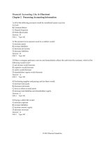 Financial accounting fourth canadian edition 4th edition harrison test bank 