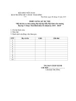 danh sach dang ky tham gia keo co