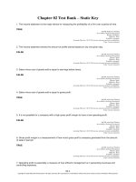 Foundations of financial management 16th edition block test bank 