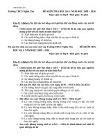 de va dap an kiem tra hki su khoi 8 cuc hay 54183