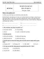 de kiem tra hk 1 mon tin hoc 10   de so 2