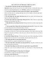 de cuong on tap hoc ki 1 mon dia ly lop 4