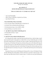 QUY CHE BAU CU HDQT BKS