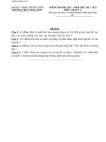 de va dap an kiem tra hki dia ly 6 co ban 18300