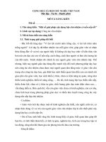 sáng kiến một số giải pháp xây dựng lớp chủ nhiệm có nền nếp tốt 