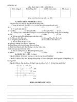 de thi hki dia ly khoi 6 cuc hay 40036