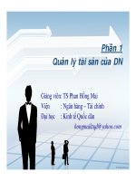 Quản lý tài sản của doanh nghiệp