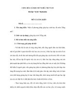 sáng kiến một số phương pháp giúp học sinh học tốt môn tiếng anh 