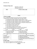 de kiem tra 1 tiet mon su lop 8 hay 8503