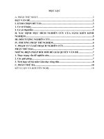 Một vài kinh nghiệm thực hiện phương pháp tích hợp kiến thức liên môn trong dạy   học ngữ văn 6 