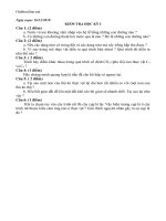 de thi hki sinh 11 nang cao co dap an 983