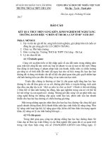 SKKN Một số biện pháp phòng, chống bạo lực học đường ở học sinh phổ thông trong Trường THCSTHPT Chi Lăng