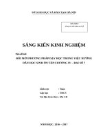 Đổi mới phương pháp dạy học trong việc hướng dẫn học sinh ôn tập chương IV   đại số 7 