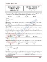 Giải 20 đề thi thử THPT Quốc Gia môn Vật Lý 2017 mới nhất hoang-le-kha-lan-1