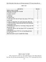 SKKN một số biện pháp chỉ đạo nâng cao chất lượng ứng dụng công nghệ thông tin trong trường mầm non   âu thị lệ trang 