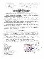 Quyet dinh 117 mien nhiem Pho TGD Tcty