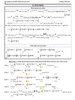 ON THI THPTQGCHU DE TCH PHAN