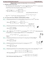 ON THI THPTQGCHU DE PHUONG TRINH DUONG THANG