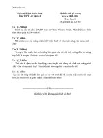 de thi hsg cap truong sinh hoc 10 hay 2