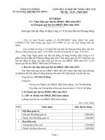 2013 8  To trinh thu lao HDQT BKS nam 2013 va ke hoach 2014