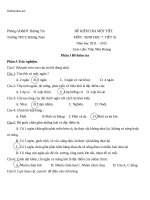 de va dap an kiem tra 1 tiet sinh hoc 7 thcs huong toan 6258