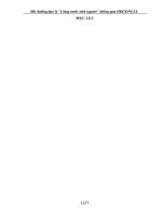 Bồi dưỡng đạo lý uống nước nhớ nguồn thông qua HĐGDNGLL 