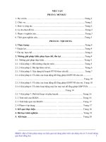 SKKN Một số biện pháp nâng cao hiệu quả nội dung phát triển vận động cho trẻ 56 tuổi thông qua hoạt động học Một số biện pháp nâng cao