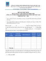 7.3. Bien ban hop nhom de cu ung cu vien tham gia HDQT  BKS