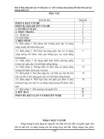 SKKN một số biện pháp giáo dục trẻ mẫu giáo 3 4 tuổi sử dụng năng lượng tiết kiệm hiệu quả tại trường mầm non   đinh thị thu giang 